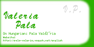 valeria pala business card